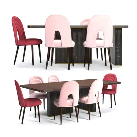 Paolo castelli echo chair nettuno table
